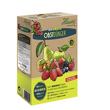 Hauert HBG Dnger 810371 Biorga Obstdnger, 2 x 1,5 kg Bild 1