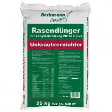 25kg Rasendnger mit Unkrautvernichter Beckmann Profi Bild 1