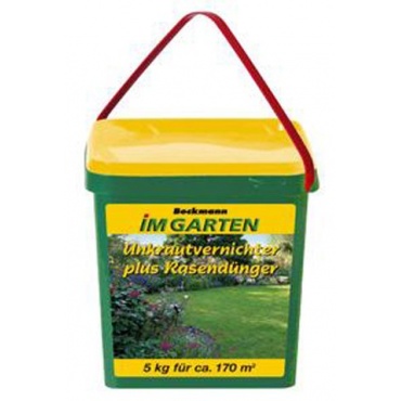 Rasendnger mit Unkrautvernichter 5 kg von Beckmann Bild 1