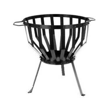 Garden Deko Feuerkorb in Schwarz Lagerfeuer Korb Bild 1