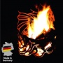 Feuerkorb Drache 40x56cm Rost Handarbeit Bild 1