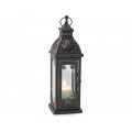Auenlaterne Livorno 33cm Windlicht Metall  Bild 1