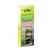 Dehner Anzuchtregal mit Lftungsfenster, Aluminium Bild 1