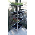 Gewchshausregal, 4 Ebenen,Anzuchtregal Tibshelf Garden Bild 1