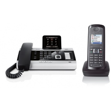 Siemens Gigaset DX800A SET mit 1x E49H Mobilteil Bild 1