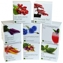 Gourmetblumen-Kit von Plant Theatre,Anzuchtset  Bild 1