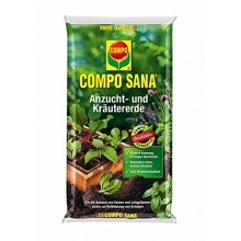 Compo Blumenerde Sana Anzucht und Krutererde, 10 L Bild 1