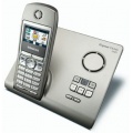 Siemens Gigaset SX445 isdn, silber, Schnurloses Telefon Bild 1