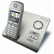 Siemens Gigaset SX445 isdn, silber, Schnurloses Telefon Bild 1
