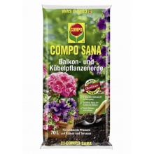Compo Blumenerde Sana Balkon- u Kübelpflanzenerde 70 L Bild 1