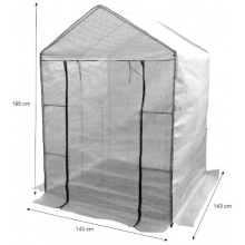 Zelsius,Foliengewchshaus, 195 x 143 x 143 cm Bild 1