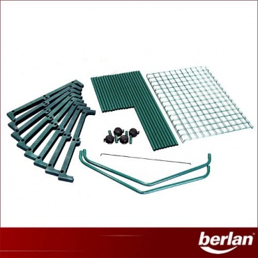 Berlan Foliengewchshaus 69 x 49cm x 3 mit Rollen  Bild 1