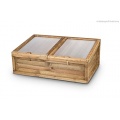 Frhbeet,Anzucht-Gewchshaus 120x80x35cm Weidenprofi Bild 1
