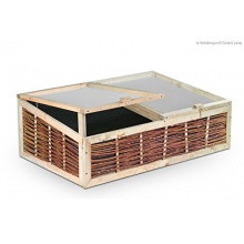 Frhbeet,Anzucht-Gewchshaus 120x80x32cm Weidenprofi Bild 1