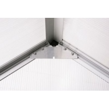 Lacewing 250 x 190 cm Standard Gewächshaus, silber Bild 1