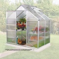 Gewchshaus V-2500 Alu 2,5 m2 mit HKP von Gartenpirat Bild 1