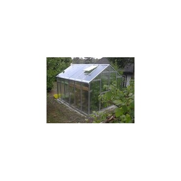 TOP Gewchshaus mit Glas stabil 2,5 x 4,06 m Bild 1