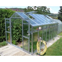 TOP Gewächshaus mit Glas stabil 2,5 x 3,05 m Bild 1