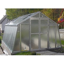 Top Gewächshaus mit Glas stabil 3,03 x 7,50 m Bild 1