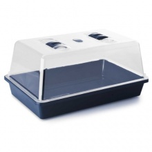 Jiffy Zimmergewchshaus mit 2 Belftungsklappen - blau Bild 1