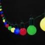 20er LED Party Lichterkette bunt, Innen-u Auenbereich Bild 1