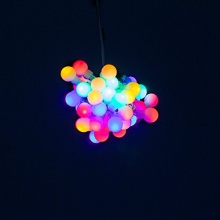 Plaights LED Lichterkette 50 LED,drauen u drinnen Bild 1