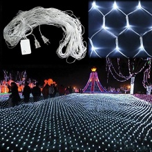 SOLMORE 4.2m x 1.6m 300 LED Net Schnur Lichterkette  Bild 1