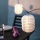 10er LED Solar Lampion Lichterkette oval,Lights4Fun Bild 4