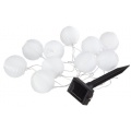 Best Season 10 LED-Solarlichterkette White Ball,2,7m Bild 1