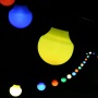 LED PARTY 12,50m,50 LEDs LICHTERKETTE KUGELN,F-H-S Bild 1