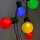 LED PARTY 12,50m,50 LEDs LICHTERKETTE KUGELN,F-H-S Bild 2
