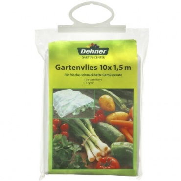 Dehner Gartenvlies, ca. 10 x 1.5 m, wei Bild 1