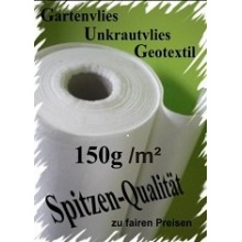 Unkrautvlies, Gartenvlies, Ukrautfolie,1,5 x 25 m  Bild 1
