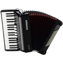 Hohner Akkordeon Bravo III 72 schwarz Bild 1