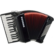 Hohner Bravo II 48 Bass-Akkordeon Schwarz Bild 1