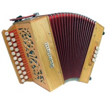 Scarlatti Accordions Melodeon D-G, Holz Bild 1