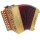 Scarlatti Accordions Melodeon D-G, Holz Bild 1