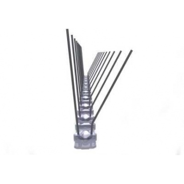 MD 50cm 2 reihig Vogelabwehr Taubenspikes Polycarbonat Bild 1