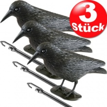 3x Vogelschreck Rabe,Vogelabwehr von KALATEX Bild 1