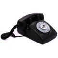Opis 60s cable - Retro Telefon im sechziger Jahre Vintage Bild 1