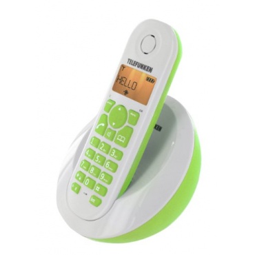 Telefunken TB 201 PEPS Schnurloses DECT-Telefon grn Bild 1