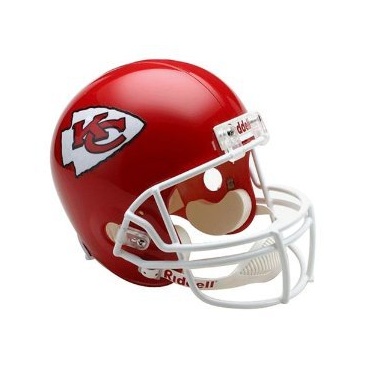 Kansas City Chiefs Replica Full Size Helmet Bild 1