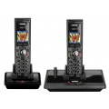 iDECT X3 Twin DECT Schnurlostelefon mit beleuchtetem Farbdisplay  Bild 1