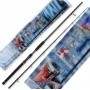 Angelset Steckrute + Rolle + ca. 60 Teile, Nerd Clear Bild 1