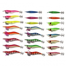Freefisher Angelset,24 tlg Squid Jig Angelkder  Bild 1