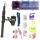 Angel Set,Hunter,Angelkoffer,50 Teile,Rute,Nerd Clear  Bild 1