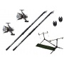 Karpfenset Angelset 2x3,60m Karpfenruten von Lineaeffe Bild 1