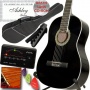 ASHLEY Klassik Konzert Gitarre Schwarz Bild 1