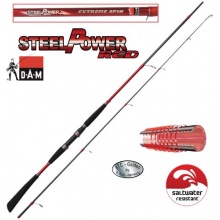 DAM STEELPOWER RED - EXTREME SPIN 2,60M Bootrute  Bild 1
