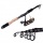 LY-888 Carbon Black Sea Fishing Medium Light Bootrute Bild 5